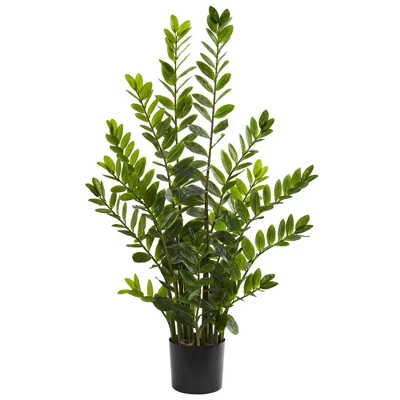 Nearly Natural 4-ft Zamioculcas Artificial Plant 1 Nearly Natural 4-ft Zamioculcas Artificial Plant