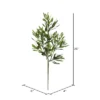 Vickerman 26" Artificial Green Olive Leaf Spray. Includes 3 Sprays Per Pack. -Fresh Plant Store GUEST 06a23bec 364c 4f4b 9e0a 12d870e8754a
