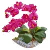 Nearly Natural 16-in Phalaenopsis Orchid Artificial Arrangement In Vase 3 Nearly Natural 16-in Phalaenopsis Orchid Artificial Arrangement In Vase -Fresh Plant Store GUEST 08049c94 0799 4a56 85c9 9e061e89a7ad