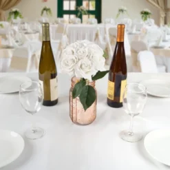 Artificial Open Rose Bundles ? 18PC Real Touch Fake 11.5-Inch Flowers With Stems For Home Décor, Wedding Or Bridal/Baby Showers By Pure Garden (White) -Fresh Plant Store GUEST 45257130 4e19 4e95 a2e0 3096b5fdbe6b