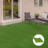 Outsunny 10' X 3' Artificial Turf Grass With Simulated Look & Feel UV Protection, & Drain Holes For Rain -Fresh Plant Store GUEST 5a7f80e1 7ec5 4789 ba85 b6273a1ef05f