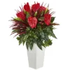 Nearly Natural 33-in Mixed Anthurium Artificial Plant In White Tower Vase" 2 Nearly Natural 33-in Mixed Anthurium Artificial Plant In White Tower Vase" -Fresh Plant Store GUEST 84a1d6ce a7d7 4995 8dae b4d01fe63499