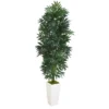 Nearly Natural 5-ft Bamboo Palm Artificial Plant In White Planter 8 Nearly Natural 5-ft Bamboo Palm Artificial Plant In White Planter -Fresh Plant Store GUEST 9bea3335 dd84 4647 a9eb 59d721e0a173