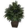 Nearly Natural 43-in Triple Bamboo Palm W/Decorative Planter Silk Plant -Fresh Plant Store GUEST df2192ad 3fcd 4e98 bb98 5871577738ba